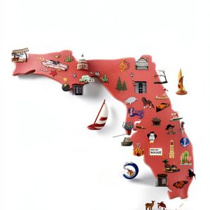 Florida Travel Guide Kindle by XYZ Travel 301 Pages Updated 2023-0
