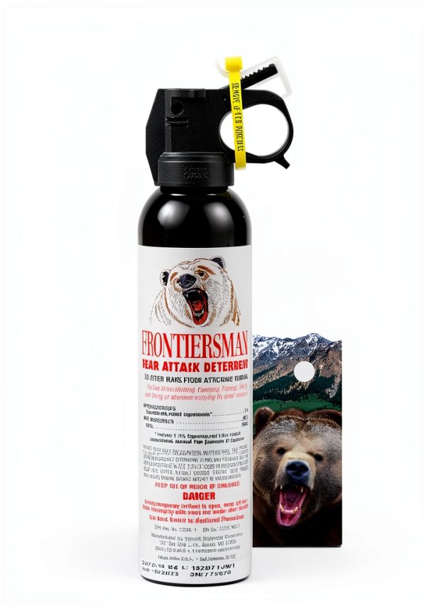 Bear Spray Sabre Frontiersman 9.2 oz Max Strength 2% Capsaicin Horn-8