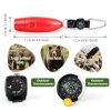 125dB Bear Horn by Mysora – Red 2‑Pack with Compass & Thermometer-2