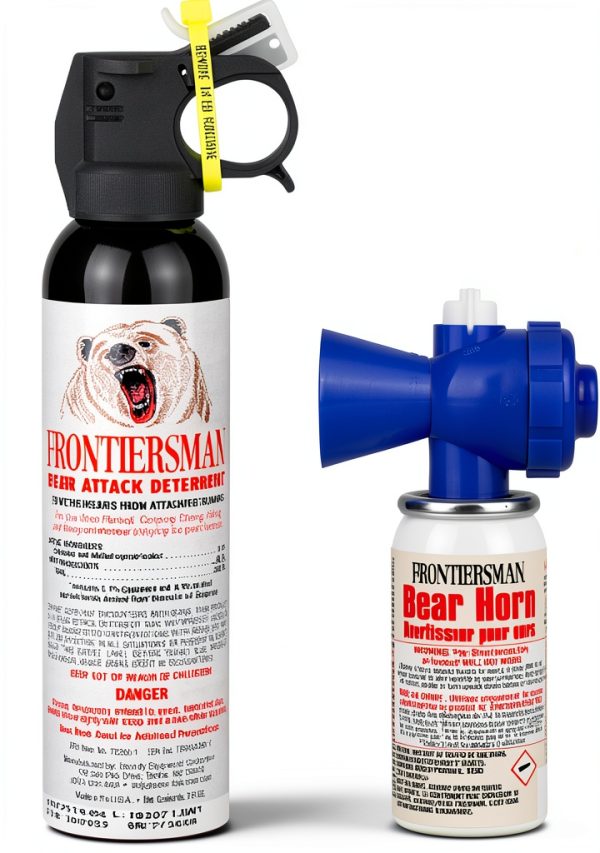 Bear Spray Sabre Frontiersman 9.2 oz Max Strength 2% Capsaicin Horn-0