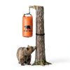 1 Set Bear Food Bag for Camping Ultralight Food Hanging System Includes Waterproof Bear Bag, Nylon Ropes, Hooks for Camping Backpacking-2