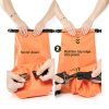 1 Set Bear Food Bag for Camping Ultralight Food Hanging System Includes Waterproof Bear Bag, Nylon Ropes, Hooks for Camping Backpacking-4