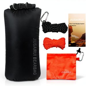 7.8Oz Ultralight Bear Bag Hanging Kit: 30D Waterproof Bear Proof Food Storage for Backpacking and Camping Alternative to Bear Canister-0