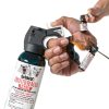 Sabre Frontiersman MAX 9.2 oz. Bear & Mountain Lion Attack Deterrent, Up to 40 ft Range, Contains 2% Major Capsaicinoids + Frontiersman Bear Horn (FBH-LT-AMZ) Kit, Glow-in-The-Dark Safety-4