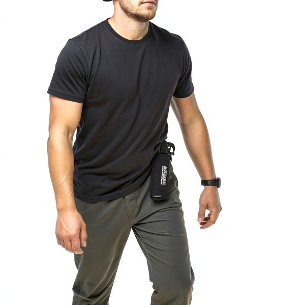 SABRE Frontiersman 7.9 fl oz. Bear Spray, Maximum Strength 2.0% Major Capsaicinoids, Powerful 30 ft. Range Bear Deterrent, Outdoor Camping & Hiking Protection, Quick Draw Holster & Multipack Options-7